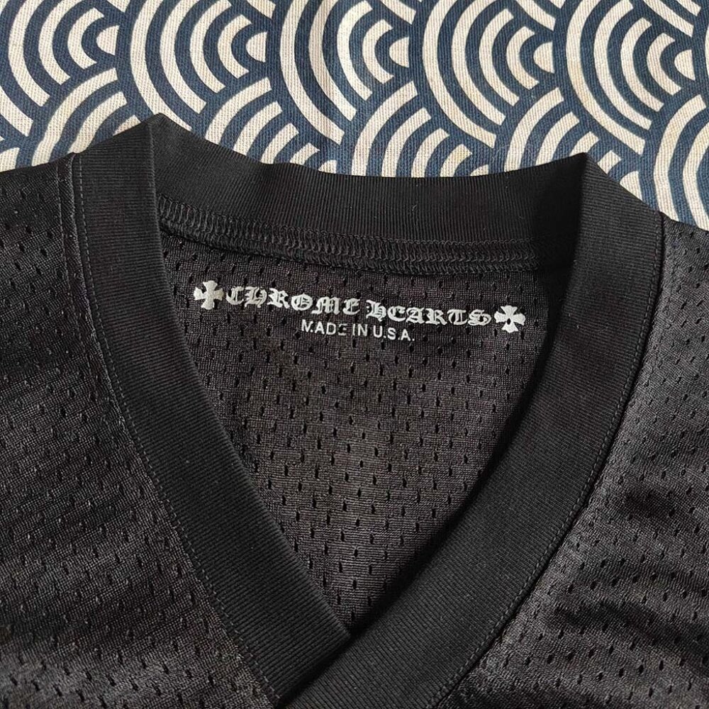 Chrome Hearts Stadium Black Mesh Jersey - Picture 3 of 11